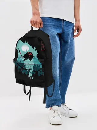 Рюкзак джинсовый / Princess Mononoke