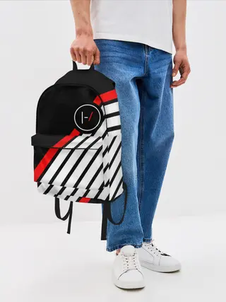 Рюкзак джинсовый / TWENTY ONE PILOTS