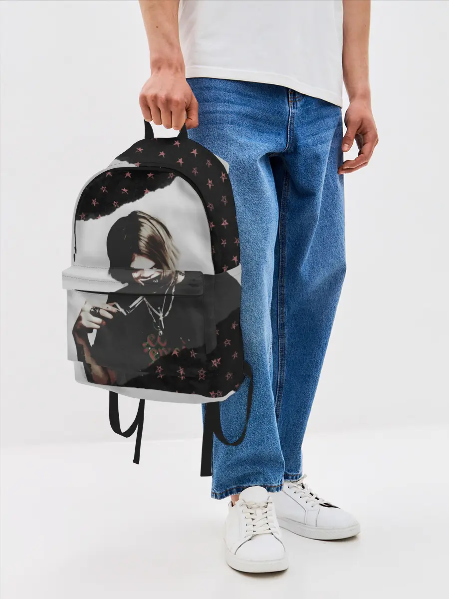 Рюкзак джинсовый / ДЖИЗУС