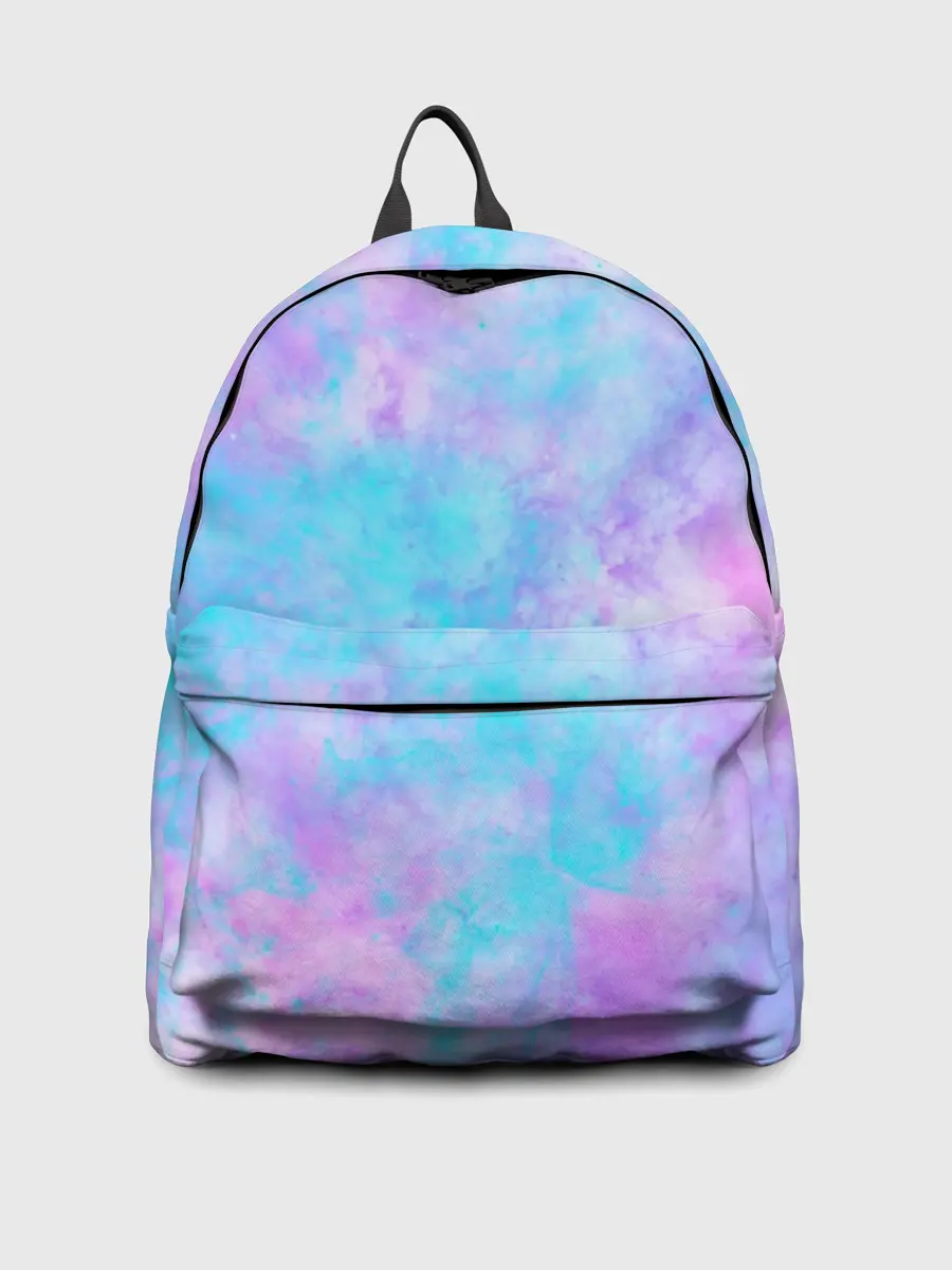 Рюкзак джинсовый / Мрамор Tie Dye