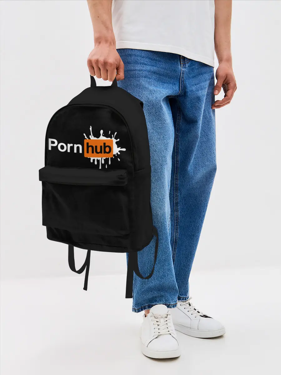 Рюкзак джинсовый / PORN HUB