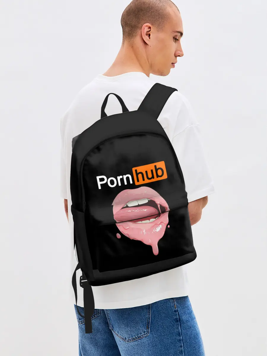 Рюкзак джинсовый / PORN HUB