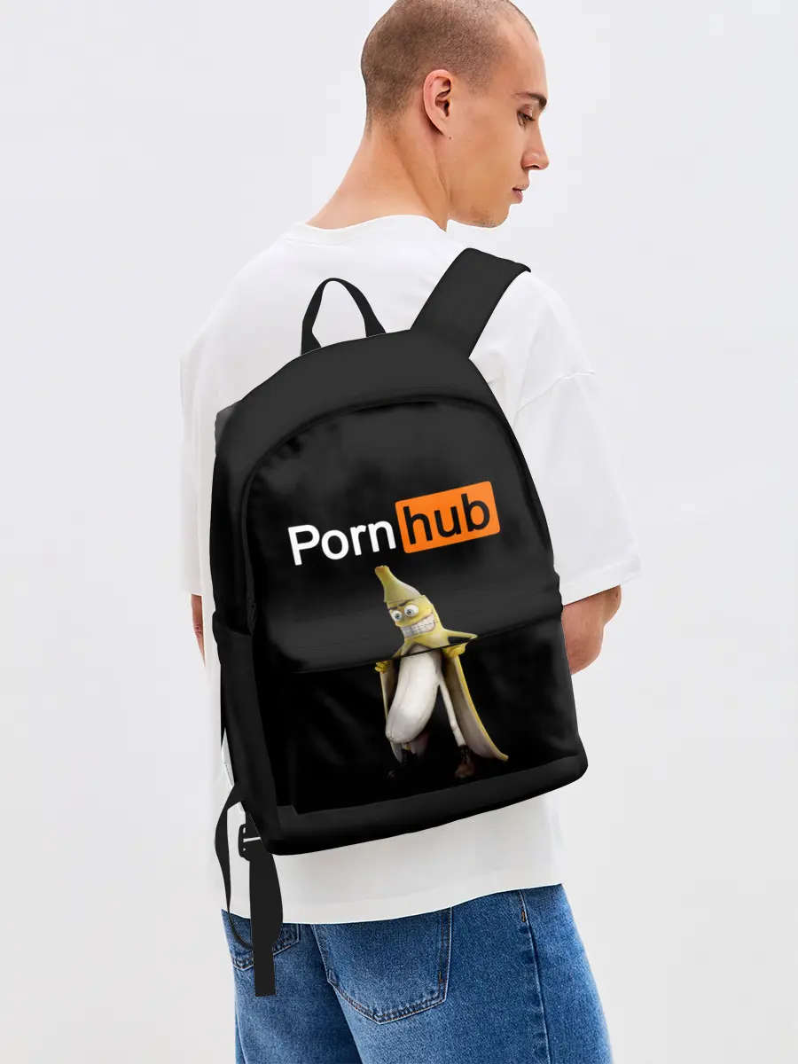 Рюкзак джинсовый / PORN HUB
