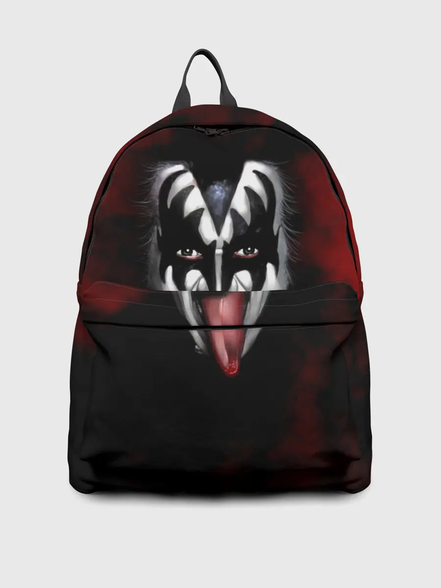 Рюкзак джинсовый / Kiss