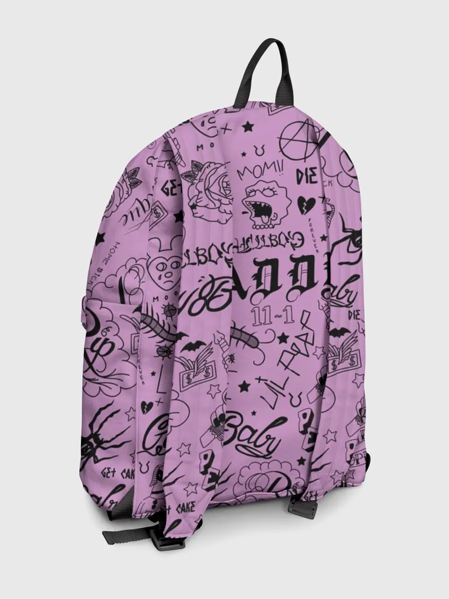 Рюкзак джинсовый / Lil Peep Tattoo