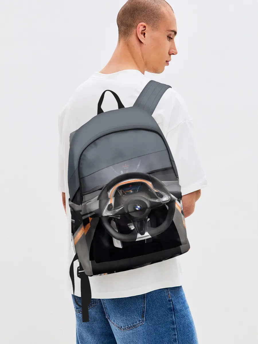 Рюкзак джинсовый / BMW