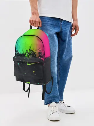 Рюкзак джинсовый / Фосфор