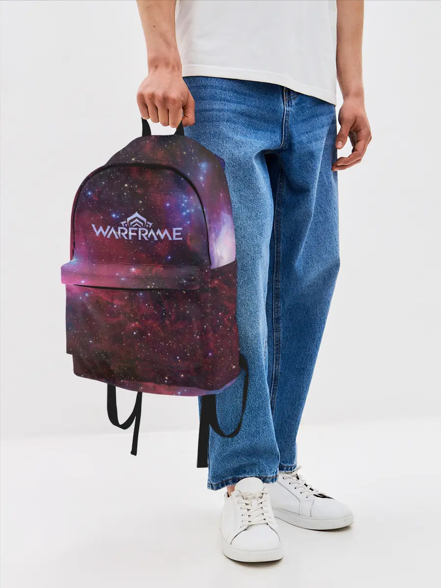 Рюкзак джинсовый / Warframe Logo