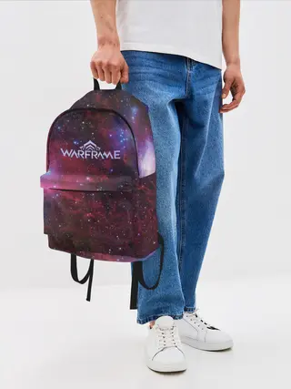 Рюкзак джинсовый / Warframe Logo