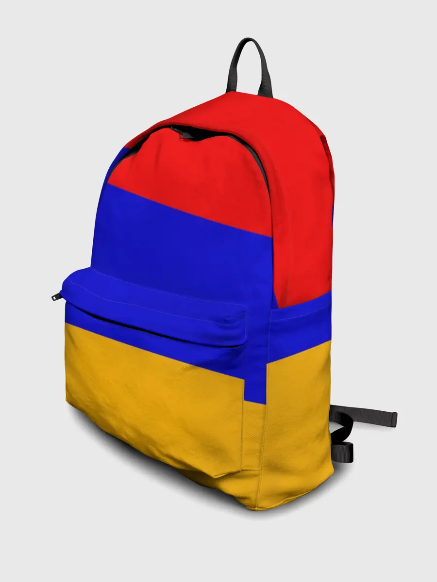 Рюкзак джинсовый / Армения. Флаг.