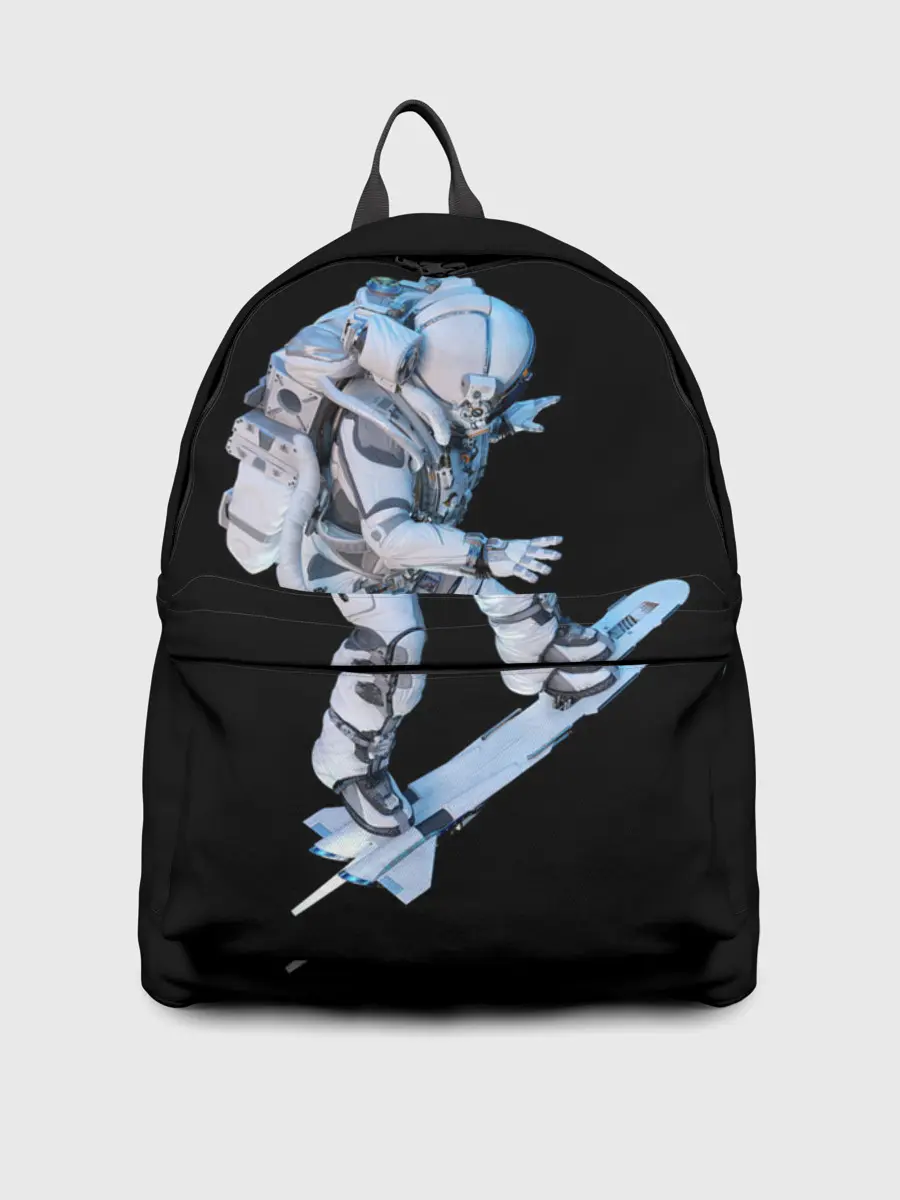 Рюкзак джинсовый / Космонавт