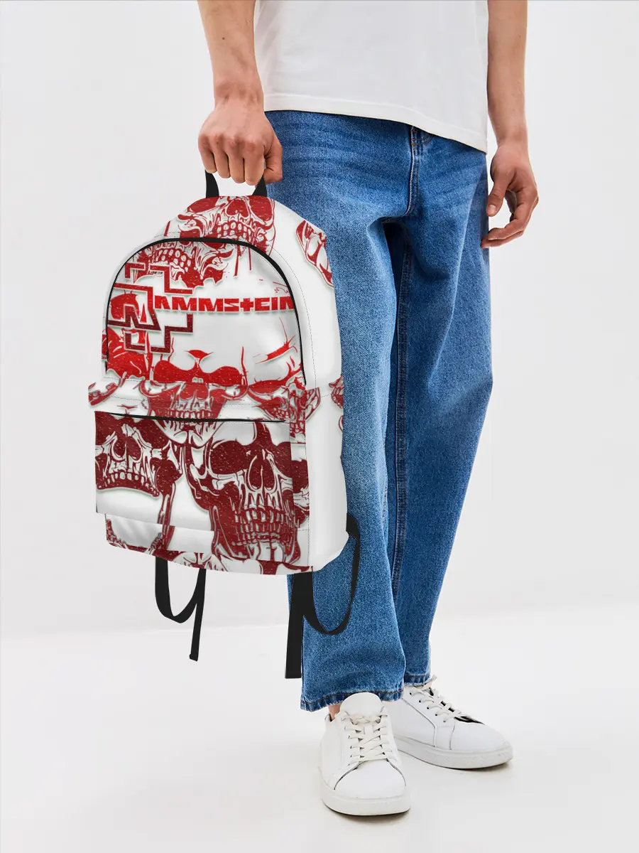 Рюкзак джинсовый / Rammstein