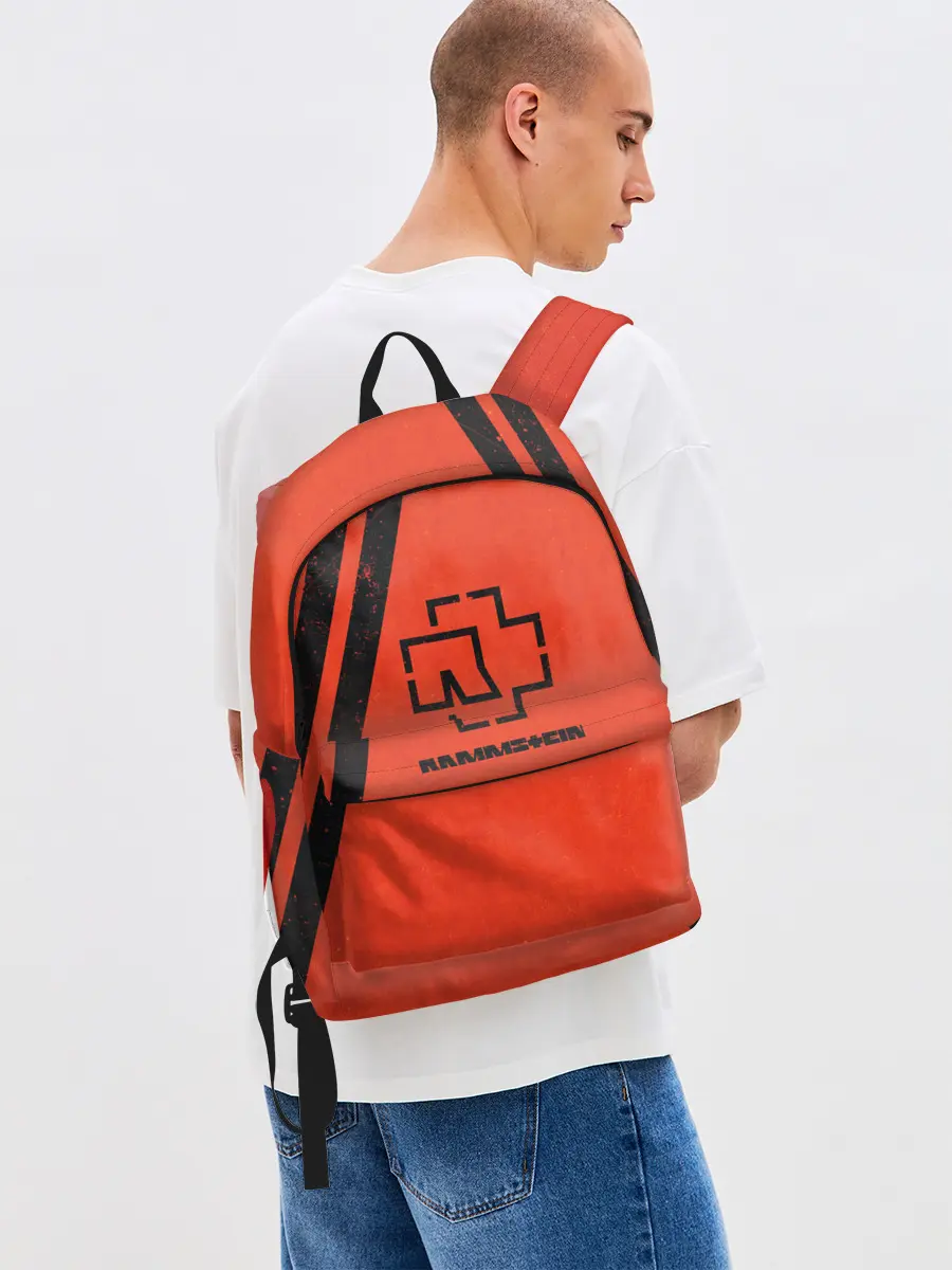 Рюкзак джинсовый / Rammstein