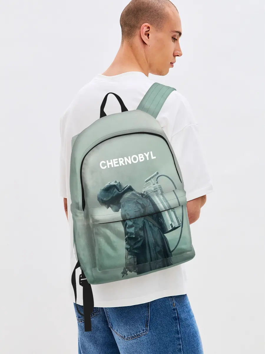 Рюкзак джинсовый / Чернобыль