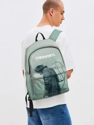 Рюкзак джинсовый / Чернобыль