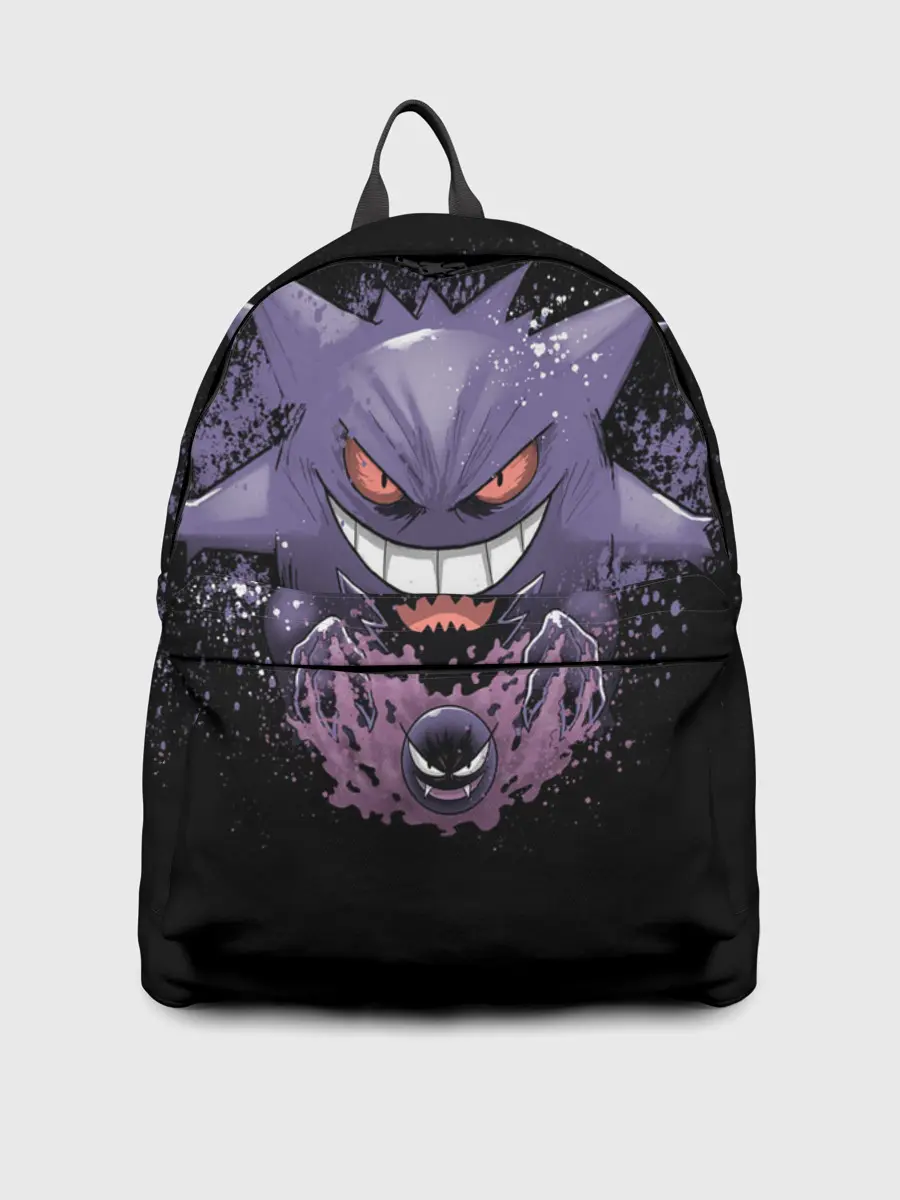 Рюкзак джинсовый / Pokemon Gengar Rubber