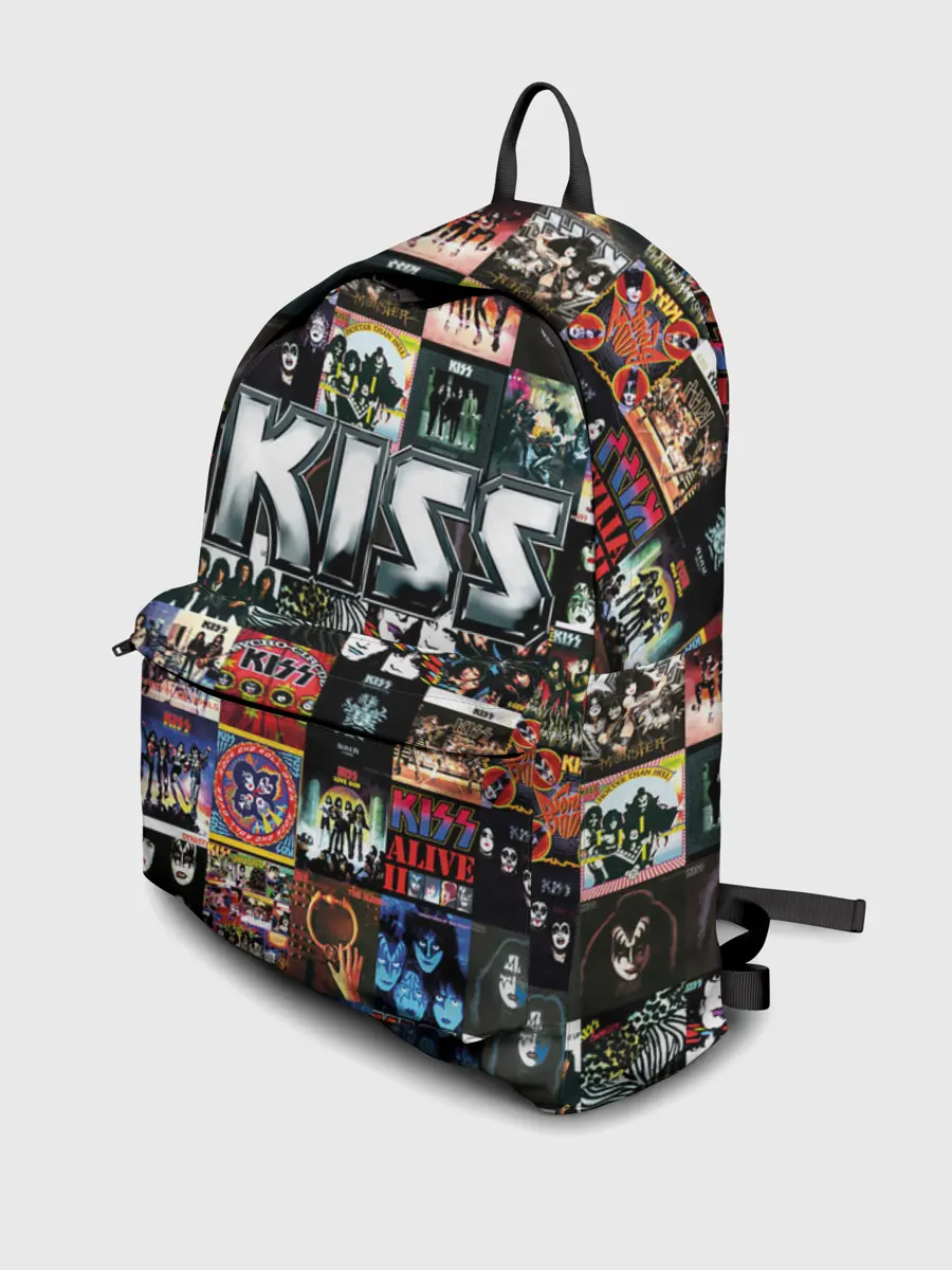 Рюкзак джинсовый / Kiss