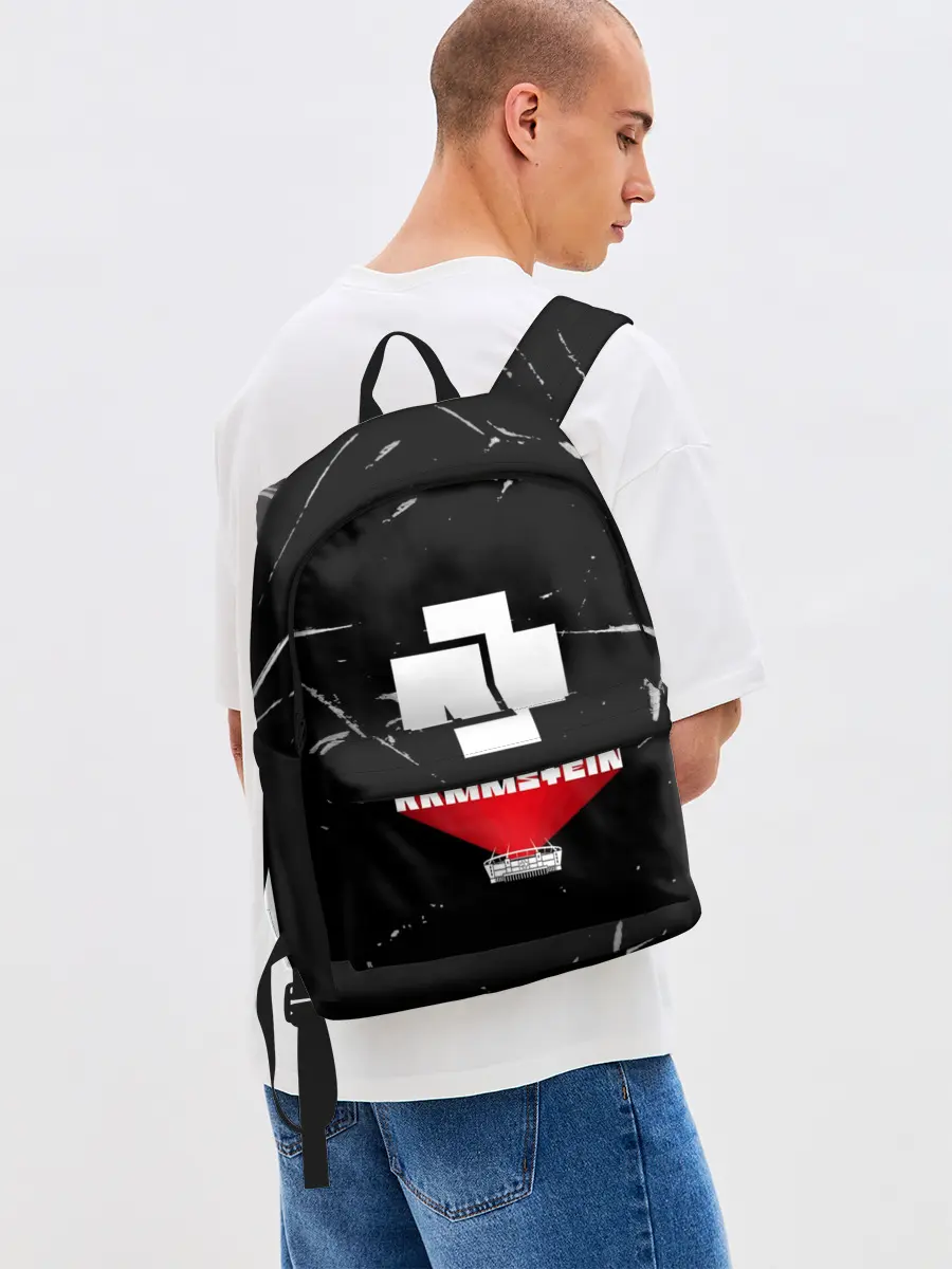 Рюкзак джинсовый / RAMMSTEIN