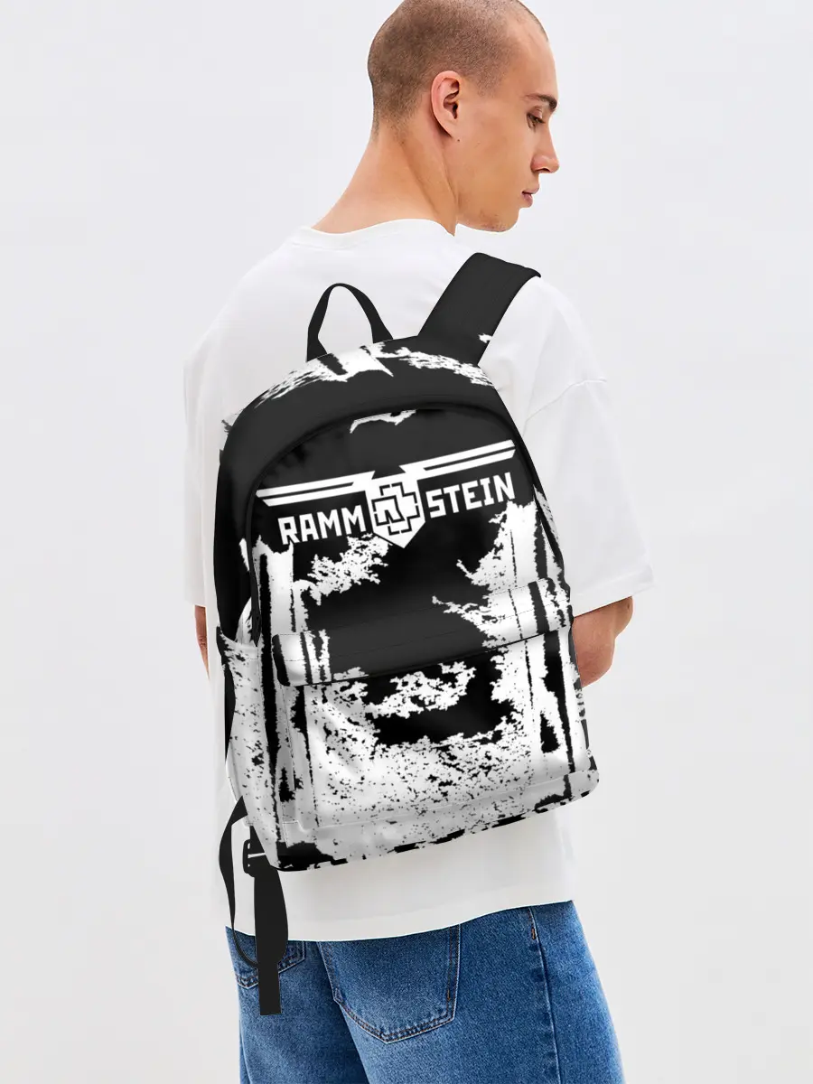 Рюкзак джинсовый / Rammstein