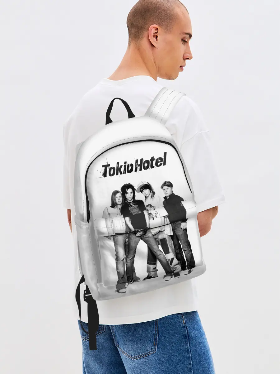 Рюкзак джинсовый / Tokio Hotel