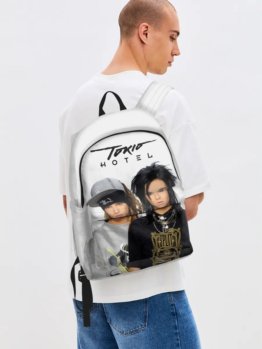 Рюкзак джинсовый / Tokio Hotel