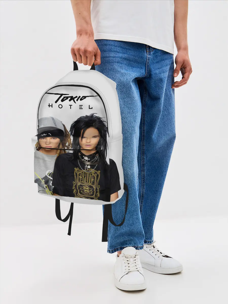 Рюкзак джинсовый / Tokio Hotel