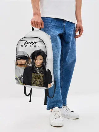 Рюкзак джинсовый / Tokio Hotel