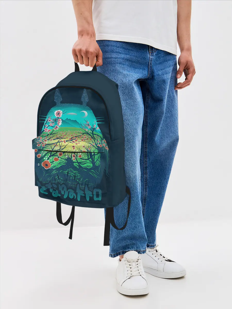 Рюкзак джинсовый / Totoro