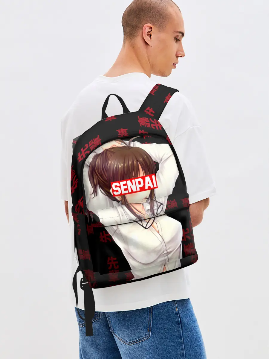 Рюкзак джинсовый / Anime