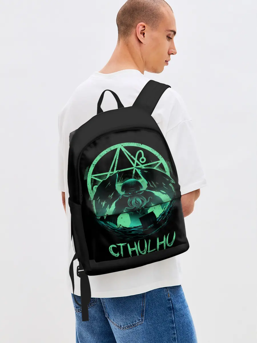 Рюкзак джинсовый / Rise of Cthulhu