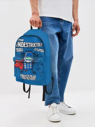 Рюкзак джинсовый / 3310: Супер Нерушимый