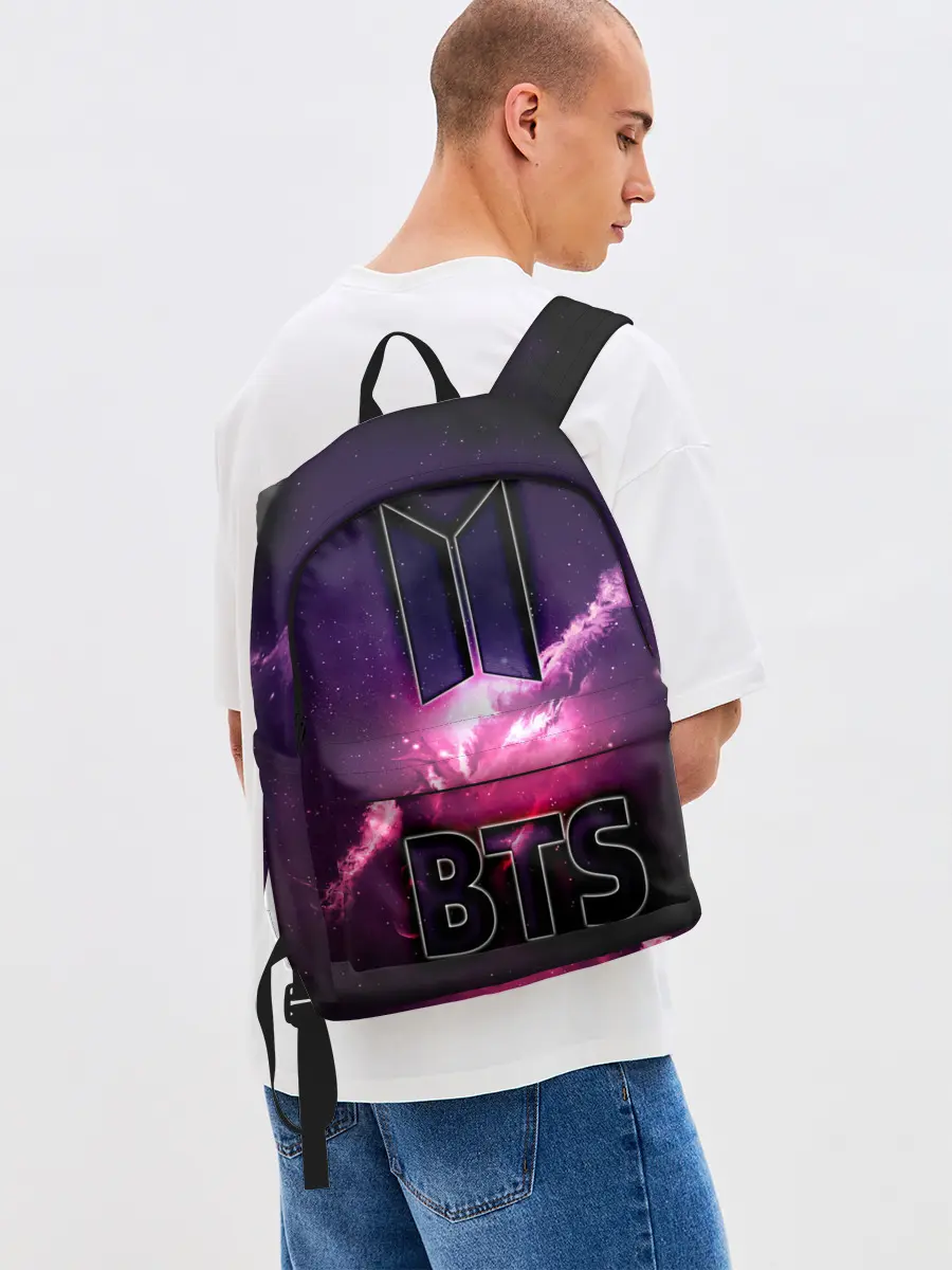 Рюкзак джинсовый / РЮКЗАК BTS