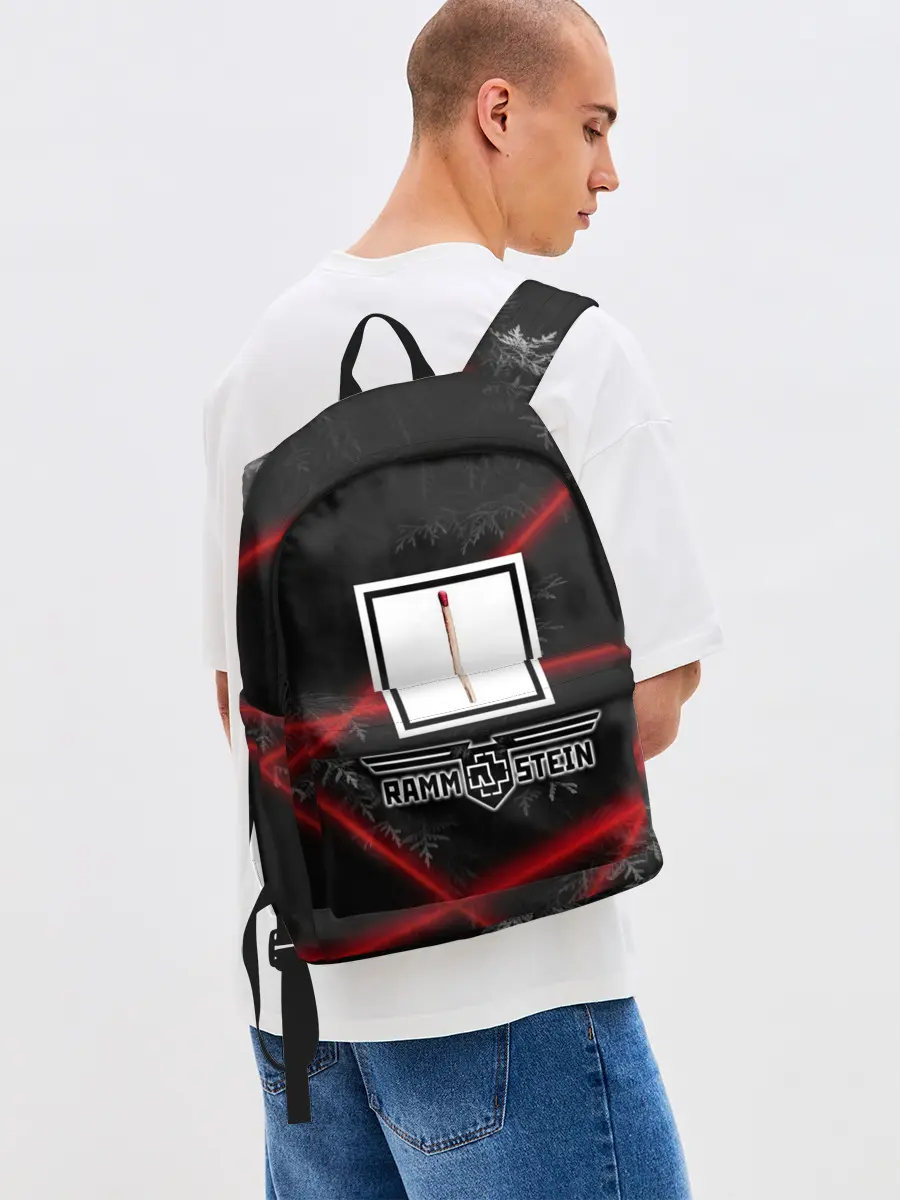 Рюкзак джинсовый / Rammstein