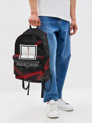 Рюкзак джинсовый / Rammstein