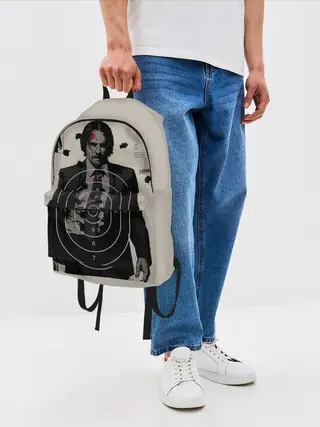 Рюкзак джинсовый / Джон Уик 2