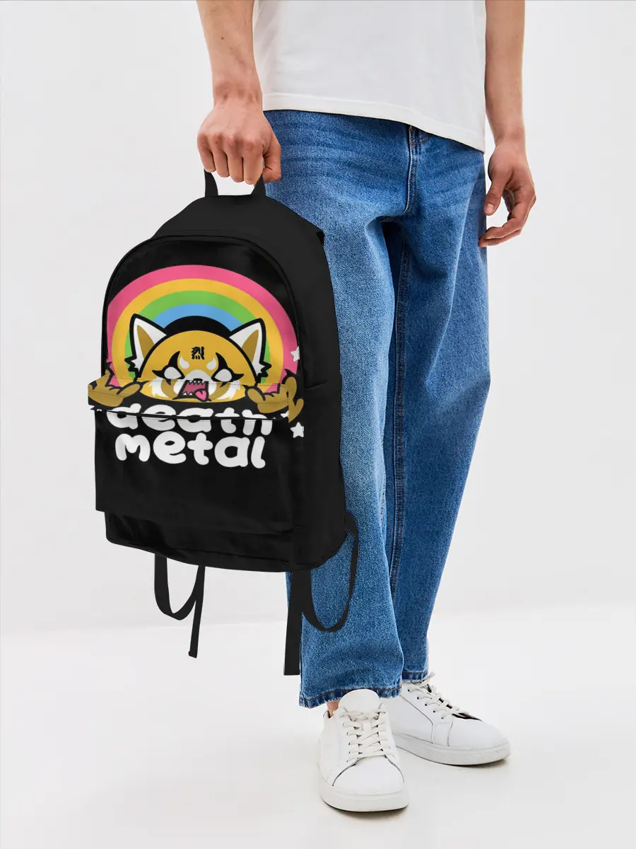 Рюкзак джинсовый / Death Metal