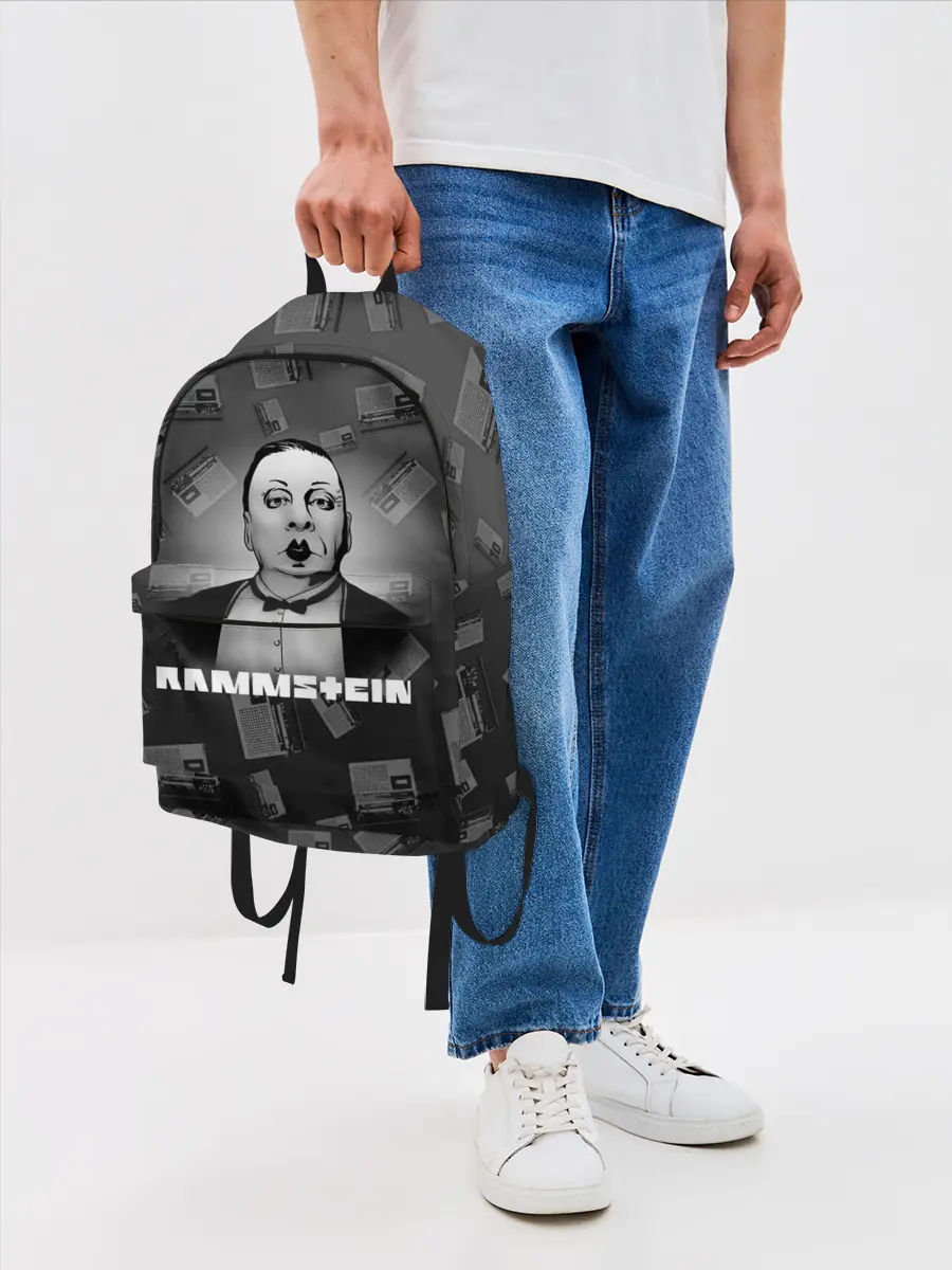 Рюкзак джинсовый / Rammstein