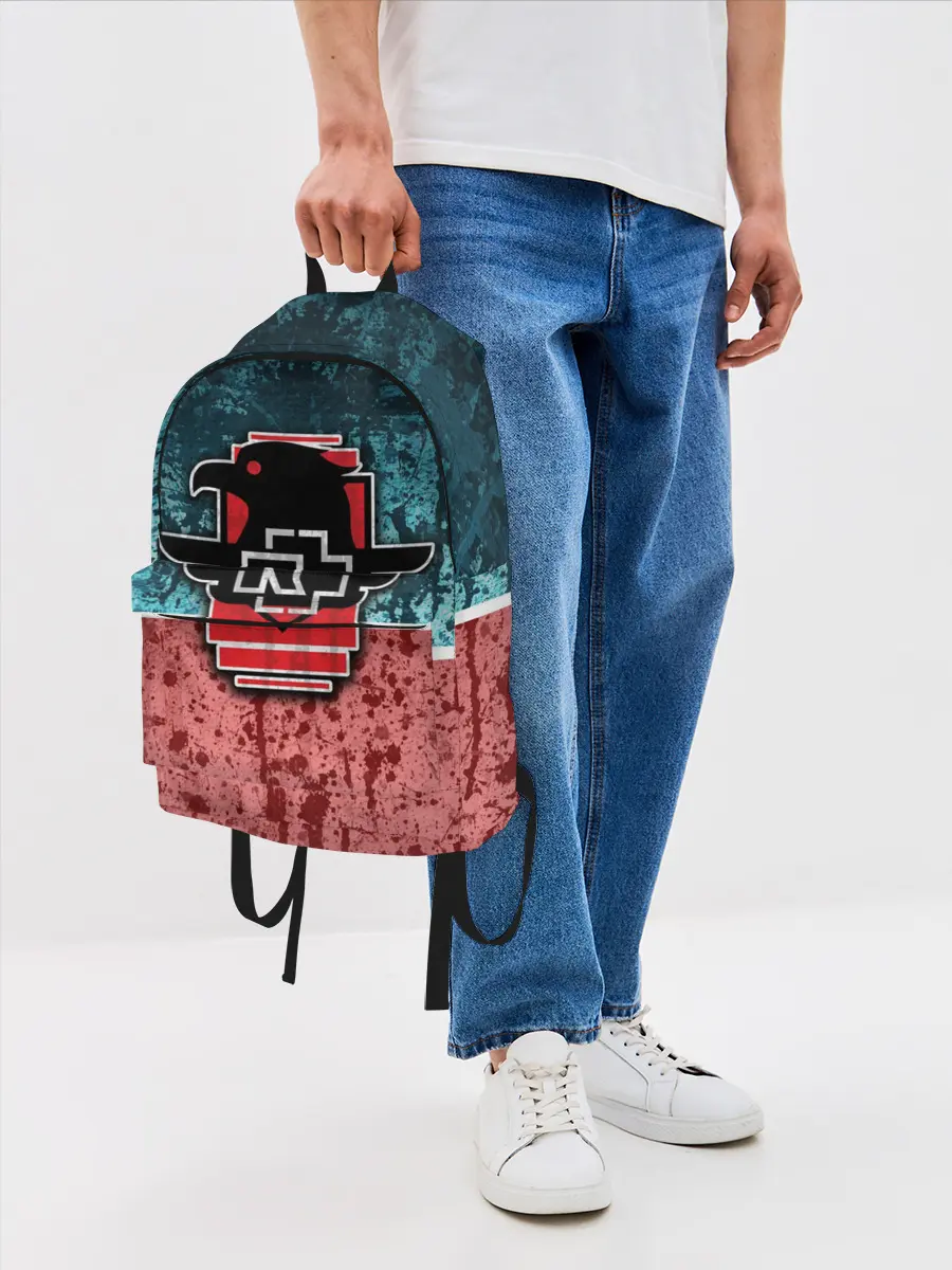 Рюкзак джинсовый / Rammstein