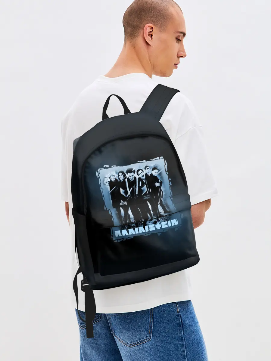 Рюкзак джинсовый / Rammstein