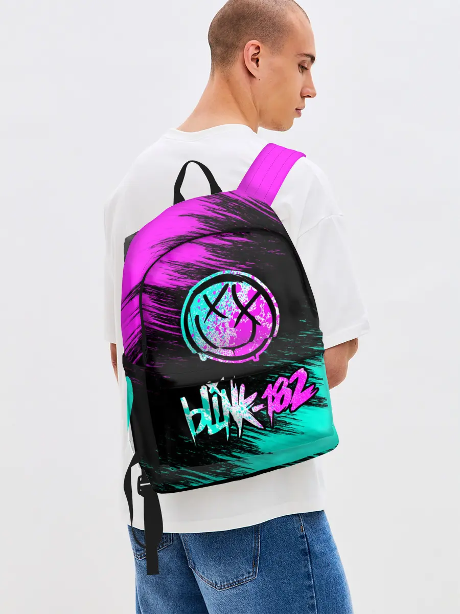 Рюкзак джинсовый / Blink-182