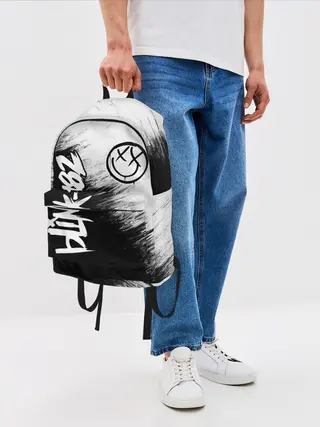 Рюкзак джинсовый / Blink-182
