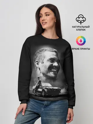 Женский свитшот / Paul Walker