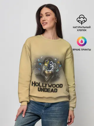 Женский свитшот / Johnny 3 Tears Hollywood Undead