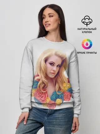 Женский свитшот / Взгляд Ланы