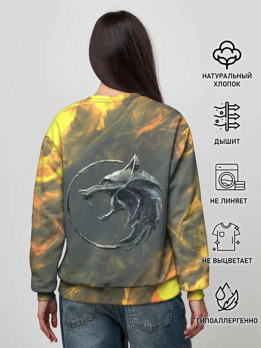 Женский свитшот / ГЕРАЛЬТ ВЕДЬМАК