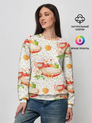 Женский свитшот / Яблочный пирог