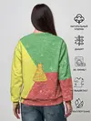 Женский свитшот / Колба на фоне АПВ 3.1.8