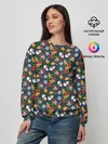 Женский свитшот / Игрушки Ёлочные