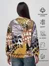 Женский свитшот / Зебра Пятнистая