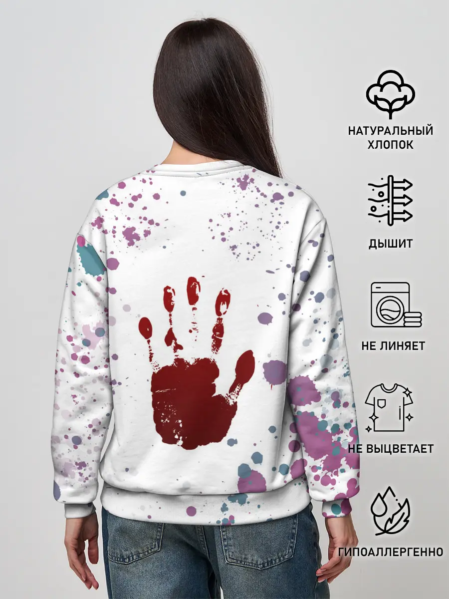 Женский свитшот / SQUID GAME | ИГРА В КАЛЬМАРА